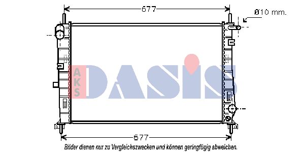 AKS DASIS Radiators, Motora dzesēšanas sistēma 090920N